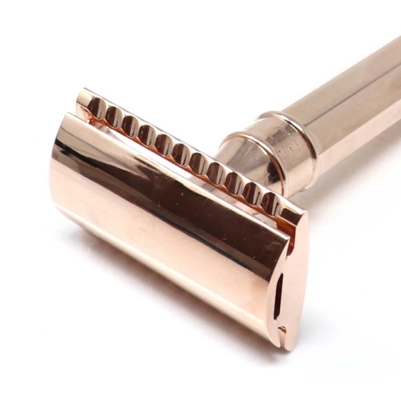 New - Never Used - Rose Gold Double Edge Safety Razor by Edwin Jagger - Picture 8 of 8